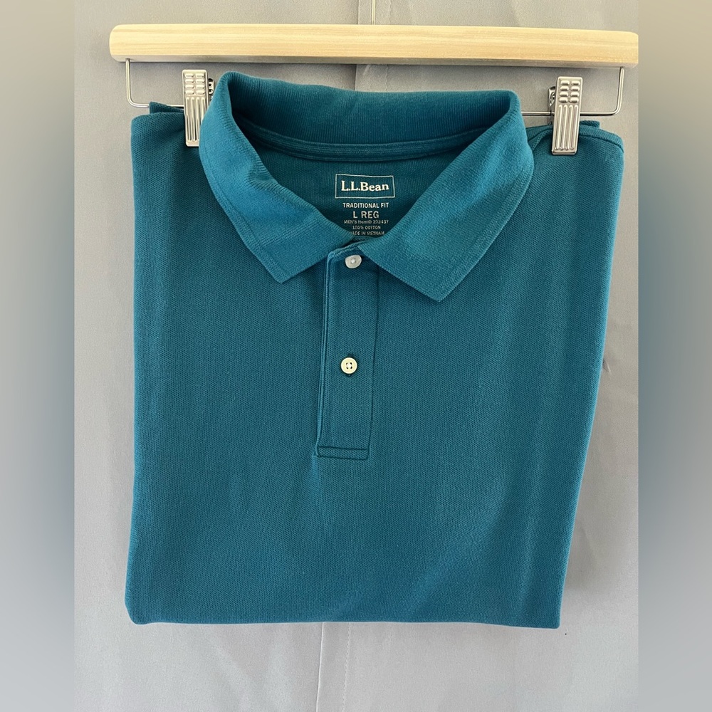 LL Bean Size L Polo